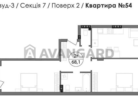 квартира за адресою смт. Брюховичі, Широка вул., (Будинок 3)