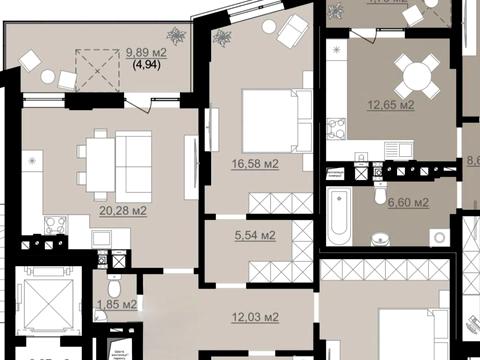 квартира за адресою Романа Дашкевича вул., (Будинок)