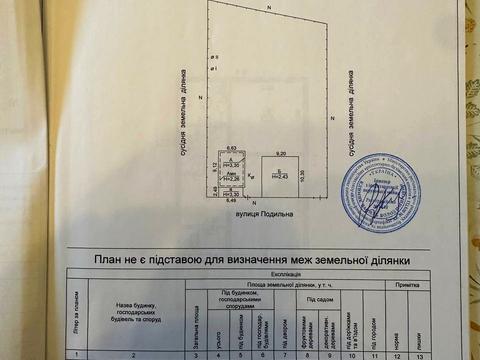 дом по адресу Подильна