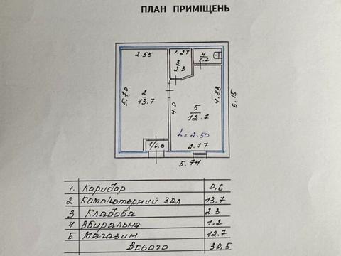 комерційна за адресою Тернопільська вул., 20/1