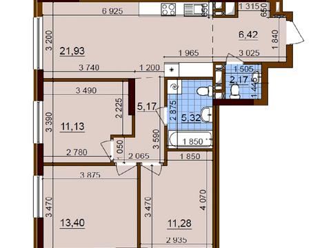 квартира за адресою Всеволода Змієнка вул., 15/23