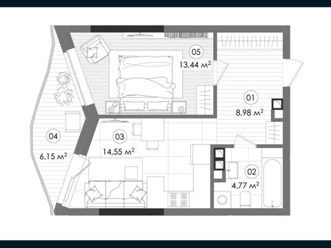 квартира за адресою Дегтярівська вул., 17 к1