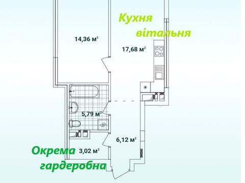 квартира за адресою Всеволода Змієнка вул., 15/23