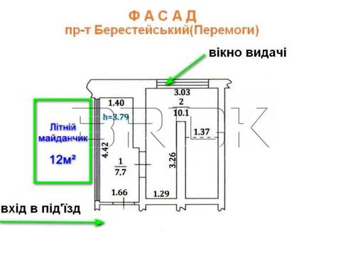 комерційна за адресою Берестейський просп. (Перемоги), 11 к2