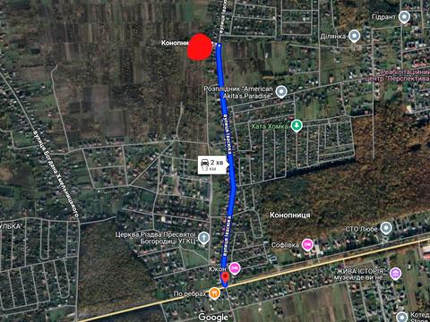 ділянка за адресою Червоної Калини вул.