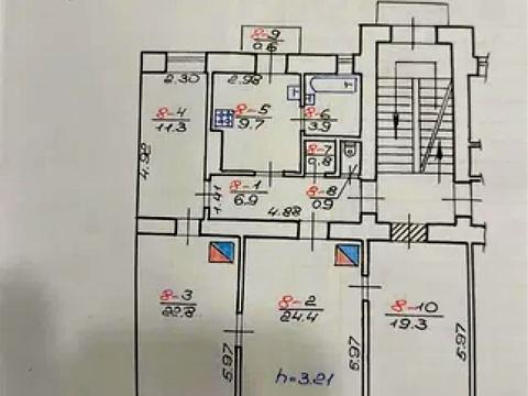 квартира по адресу академика Кучера ул., 16