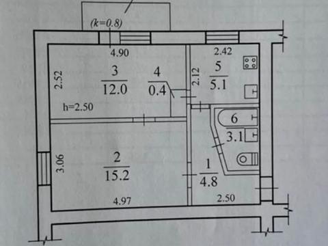 квартира за адресою Слобожанський просп. (Газети "Правда"), 10/3