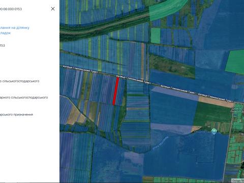участок по адресу с. Подборцы, Тракт Глинянський