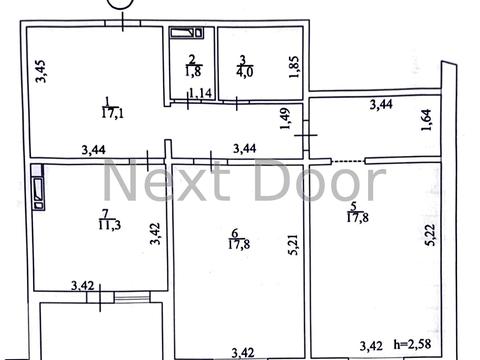 квартира за адресою Бориса Антоненка-Давидовича вул., 1