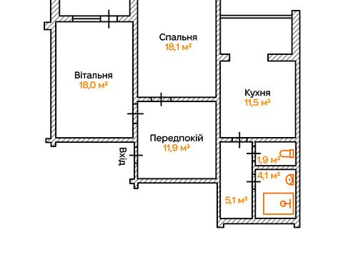 квартира за адресою Балтійський пров., 5