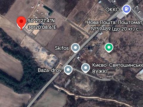 участок по адресу Київська ул.