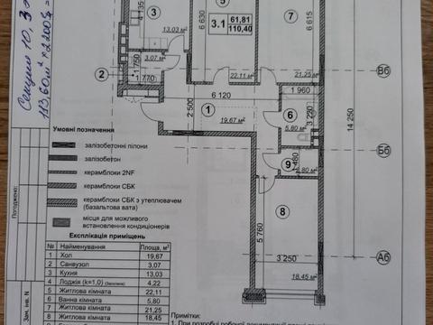 квартира за адресою Бульварно-Кудрявська вул. (Воровського), 17