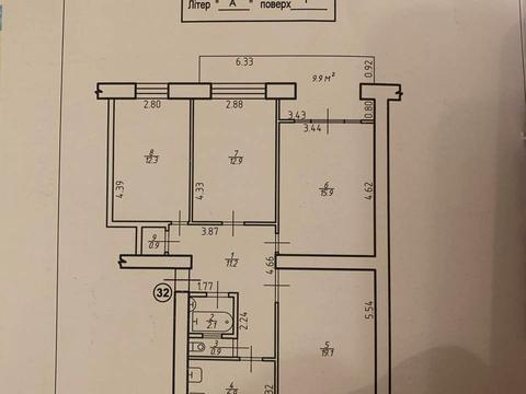 квартира по адресу Грушевского ул., 32