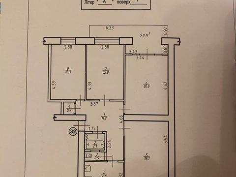 квартира по адресу Грушевского ул., 32