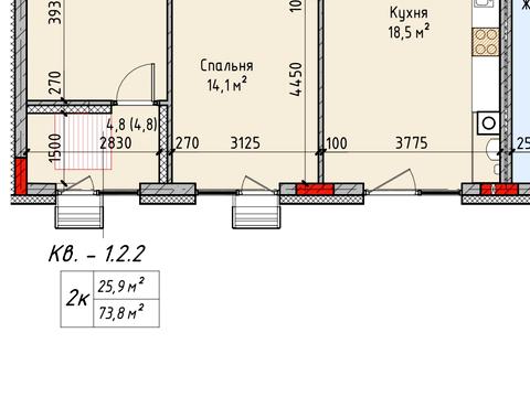 квартира за адресою Соборна вул., (Будинок 1)