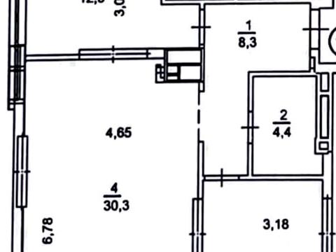 квартира за адресою Голосіївський просп. (40-річчя Жовтня), 76