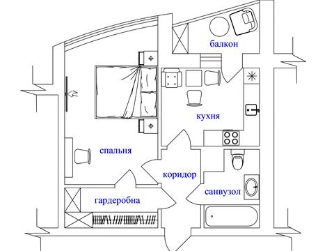 квартира по адресу Казимира Малевича ул. (Боженка), 89