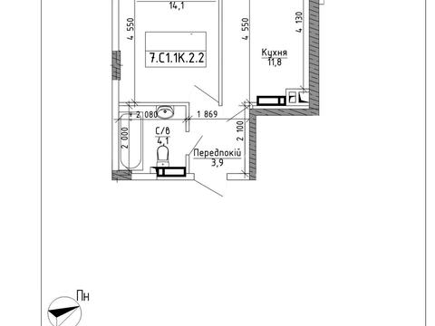 квартира за адресою Князя Володимира Великого вул., 14