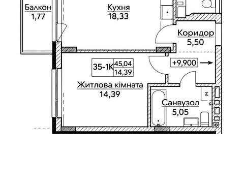 квартира по адресу Малоголосковская ул., 32в