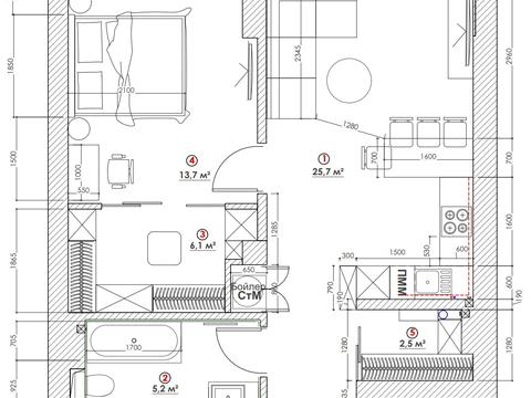 квартира по адресу Фортечный тупик (Тверской), 7-Б