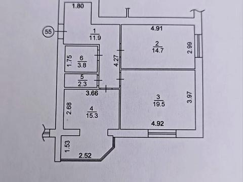 квартира за адресою Богдана Хмельницького вул., 11-А