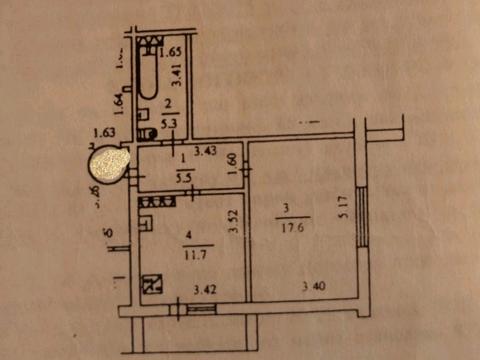 квартира по адресу Петра Григоренко просп., 39-В
