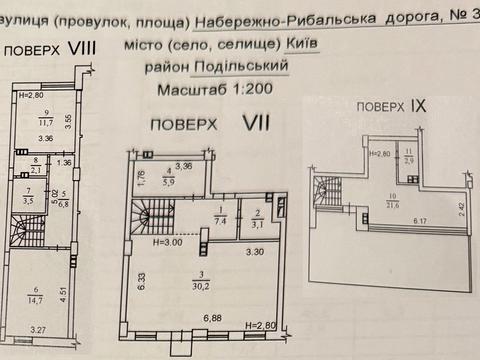 квартира за адресою Набережно-Рибальська дорога вул., 3