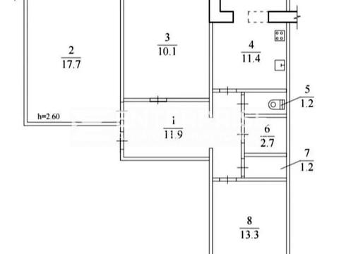 квартира по адресу Ревуцкого ул., 8