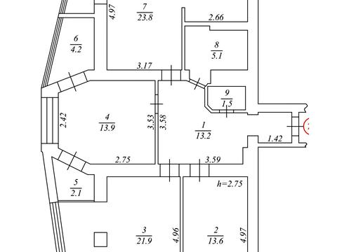 квартира за адресою Костя Гордієнка пров., 2-А