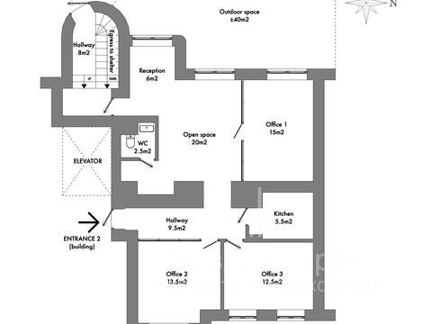 коммерческая по адресу Антоновича ул. (Горького), 24
