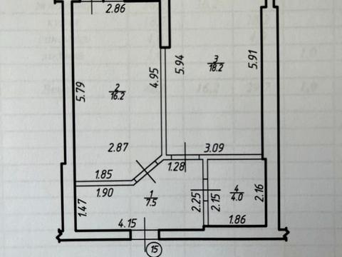 квартира за адресою Кобилянської вул., 22А корпус 1