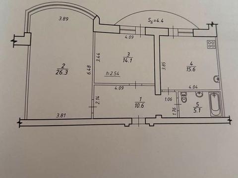 квартира за адресою Героїв Небесної Сотні вул. (Федька), 3/1