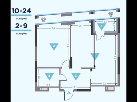 квартира за адресою Вільгельма Котарбінського вул. (Миколи Кравченка), 24