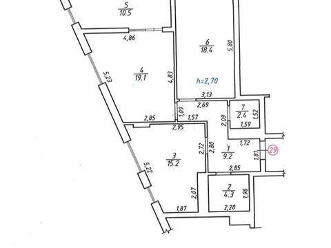 квартира по адресу Богдана Хмельницкого ул., (ЖК Брама (будинок 2))