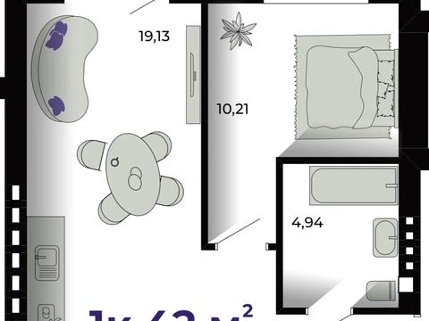 квартира по адресу Симона Петлюры ул., (Будинок 1)