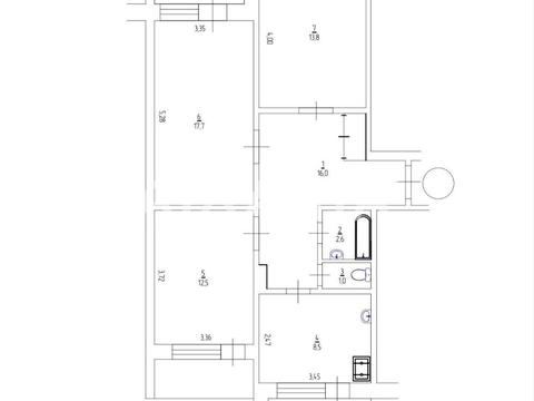 квартира по адресу Оноре де Бальзака ул., 56