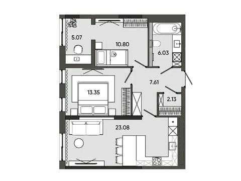 квартира по адресу Пластовая ул. (Силикатная), (Будинок С3)