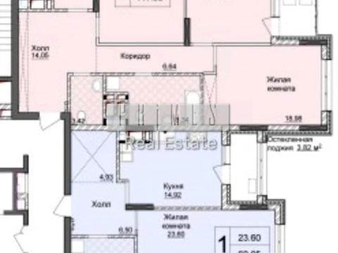 квартира за адресою Київ, Андрія Верхогляда вул. (Михайла Драгомирова), 17