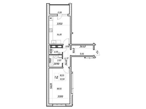 квартира за адресою Коноплянська вул., 22-А