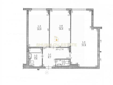 квартира по адресу Брюховицкая ул., 143