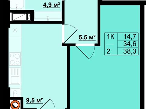 квартира за адресою Кобилянської вул., (Будинок)