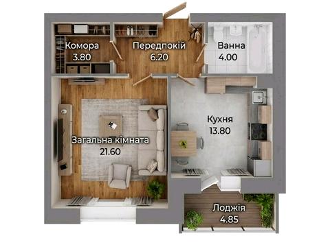 квартира за адресою Європейська вул. (Фрунзе), 183