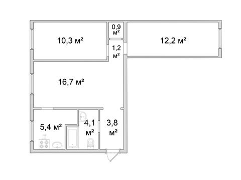 квартира за адресою Володимира Антоновича вул. (Свердлова), 17