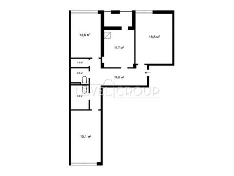 квартира по адресу Регенераторная ул., 4 к7