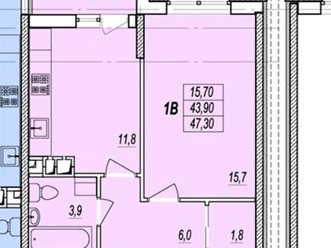 квартира по адресу Прохоровская ул., (Будинок 3)