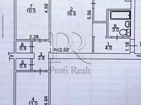 квартира по адресу Отрадный просп. (Чубаря), 22