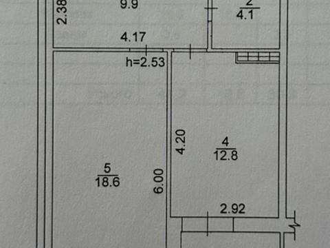 квартира по адресу пгт. Чабаны, Одеське шосе, 18