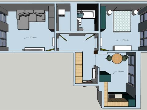 квартира по адресу Капушанская ул., 150