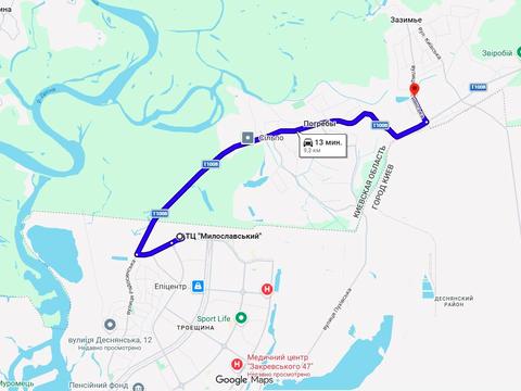 участок по адресу Деснянская ул., 12