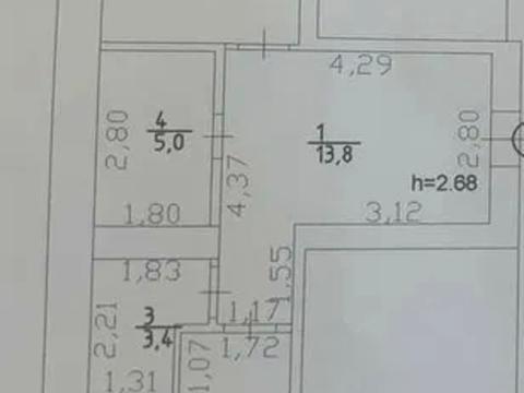 квартира за адресою Байди Вишневецького вул., 68/1